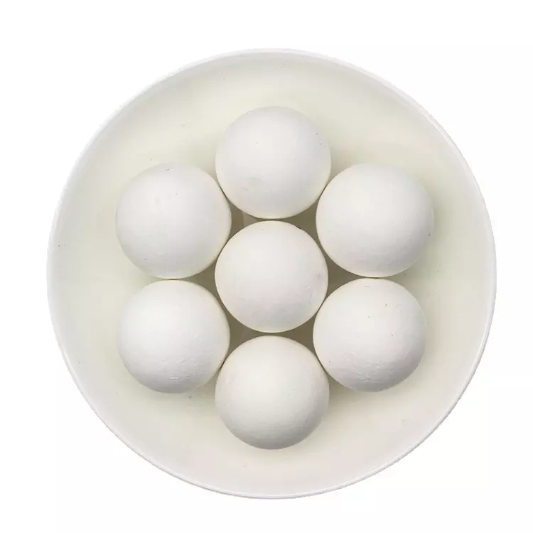 Quality Naike Chemical Customized hot selling catalyst support media Industrial Ceramic Balls inert ceramic ball Alumina Ceramic for sale