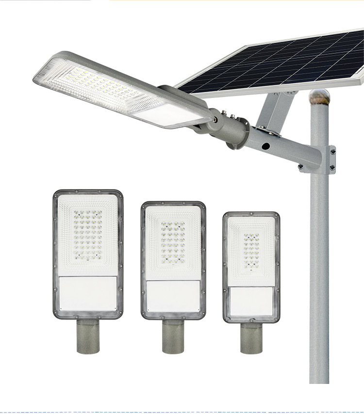 Quality Aluminum Outdoor Solar Street Light 100W Integrated All in One Led Street Light for sale