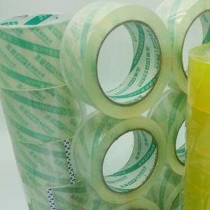 Quality China manufacturer BOPP material Rolls Heavy Duty Packing Sticky Sealing Tape 48m 90m for sale