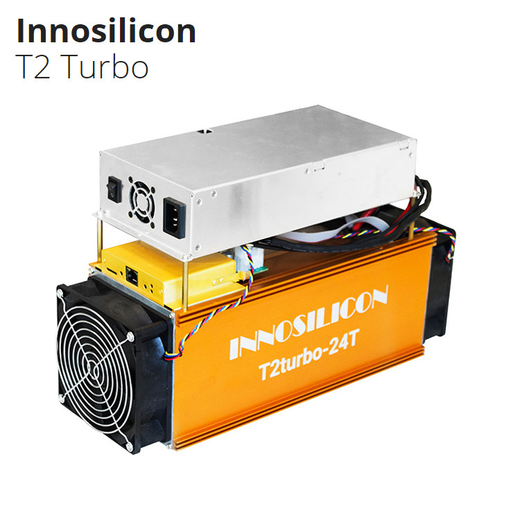 Most Efficient Bitcoin Miner Innosilicon T2 Turbo 24Th/s With Psu 1980w