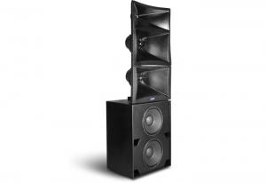 Quality 1400W double 15 inch  passive screen system three way pro sound cinema speaker TC845 for sale