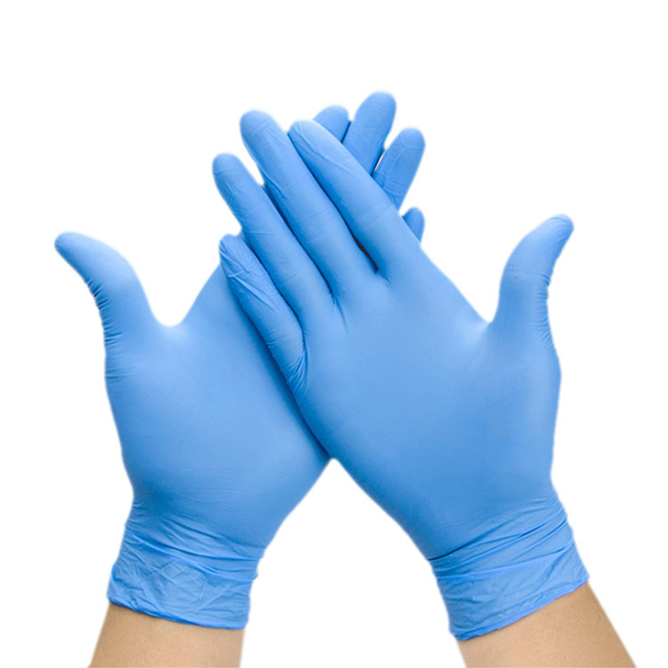 Quality 0. 12mm 0. 08mm Disposable Nitrile Powder Free Gloves AQL1.5 AQL4.0 for sale