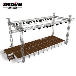 Quality Display Aluminum Event Concert Lighting Portable Stage Truss for sale