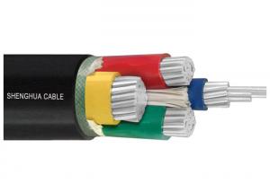 Quality 1000V Aluminum Conductor Three And Half Core PVC Insulated &amp; Sheathed Unarmoured Cable for sale