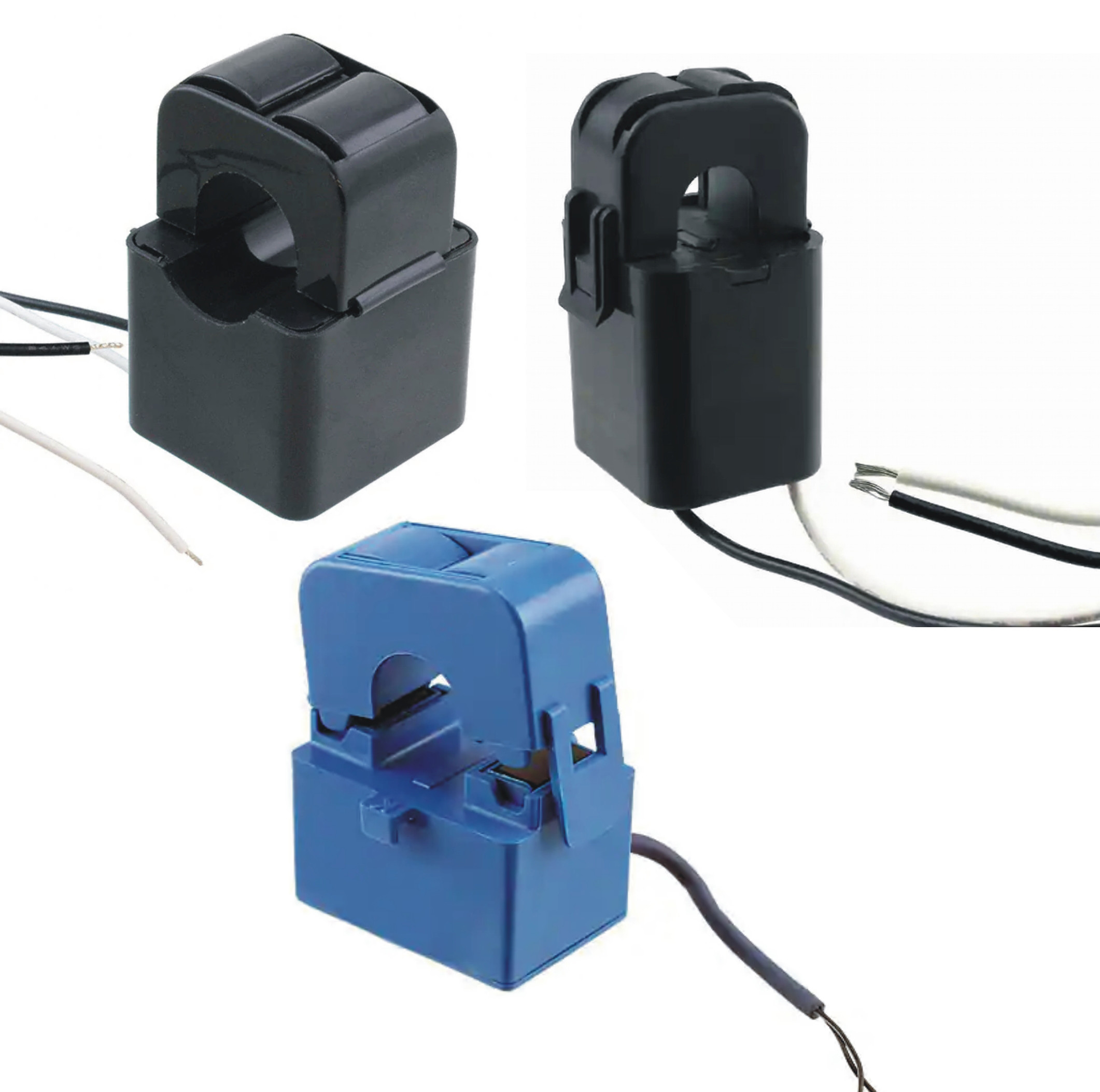 Quality Black Split Core Current Transformer Easy Installation For Control / Load Center for sale