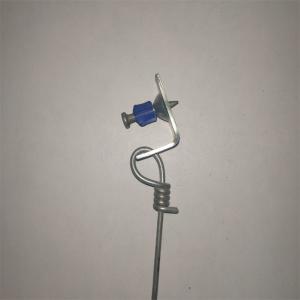 Quality ASTM 12GA Pre Tied Hanger Suspended Ceiling Grid Wire 1-1/4" Pin And Clip for sale