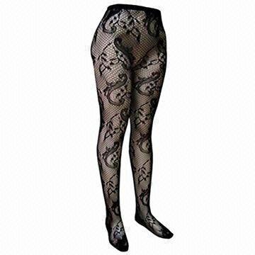 Quality Women's Fishnet Pantyhose, Made of 90% Polyester and 10% Spandex for sale