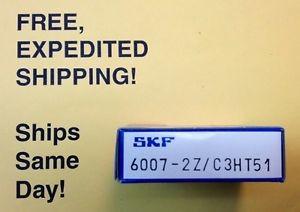 Quality SKF 6007-2Z/C3HT51 (6007 2ZJEM) Ball Bearing; FREE Same Day Expedited Shipping!       ball bearing	     6203 bearing for sale