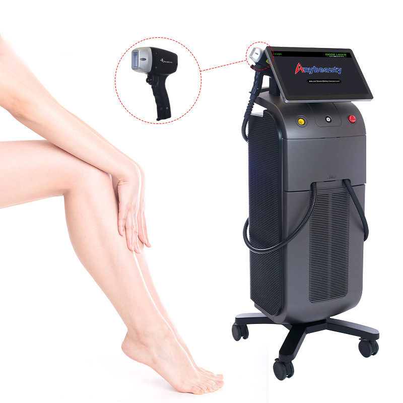 Quality Stationary Anybeauty SFDA 808nm Diode Laser Hair Removal Machine for sale