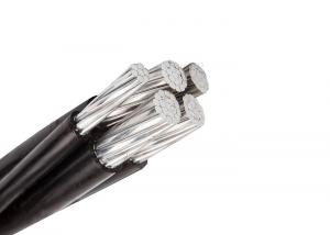 Quality Aerial Bundled Xlpe Insulation Cable , Aerial Power Cable 4 Cores for sale