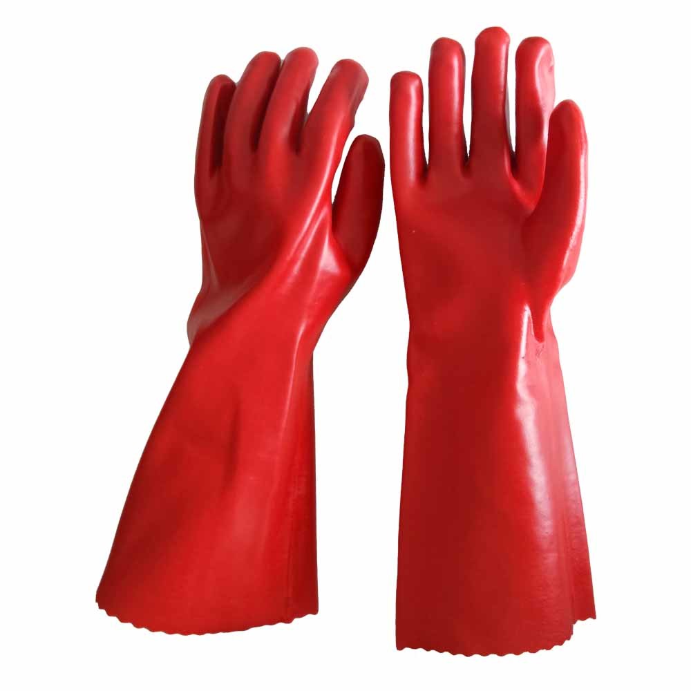 Quality Insulated Pvc Coated Chemical Resistant Gloves Anti Freezing OEM ODM for sale