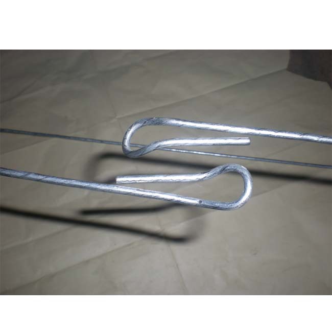 Quality 3.25mm X 94" Quick Link Double Loop Bale Ties High Carbon Steel for sale