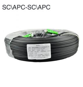 Quality LSZH SC UPC FTTH 50M Outdoor Drop Cable 1-12 Cores for sale