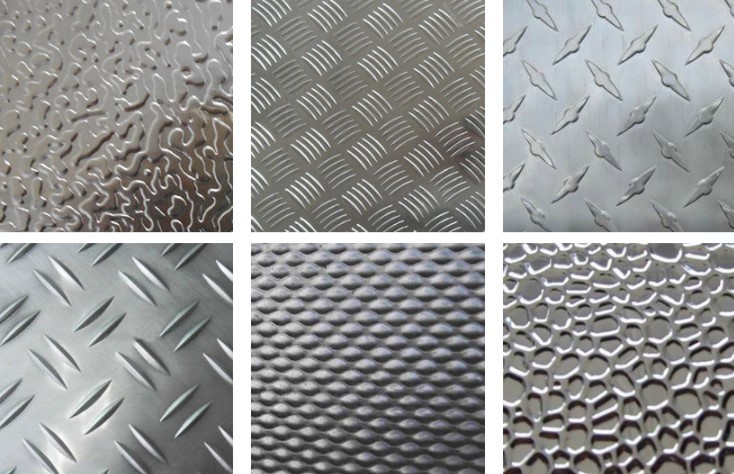 Quality Smooth Decorative Embossed Aluminum Sheet High Strength Customize Color for sale