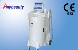 Quality IPL RF ND Yag Laser multi-functional beauty equipment for hair , Tattoo Removal， three handles for sale