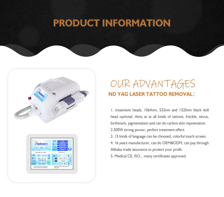 Buy cheap CE Portable Nd 1064 Laser ABS Yag Tattoo Removal Machines from wholesalers