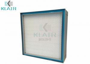 Buy cheap Mini Pleat Silica Gel Air Filter , Reverse Gel Seal Hepa Filters For Clean Room from wholesalers