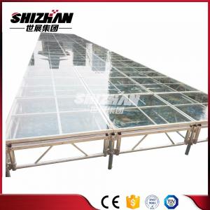 Quality Outdoor Transparent Stage Live Performance Stage for sale