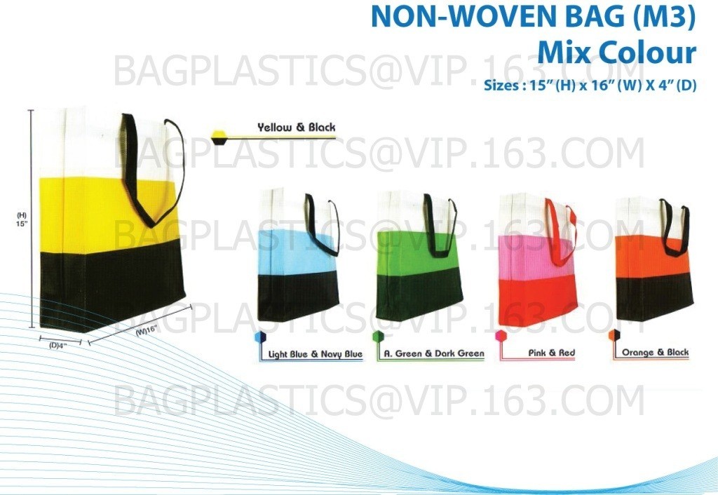 Quality NON WOVEN SHOPPER, pp woven bags, nonwoven bags, woven bags, big bag, fibc, jumbo bags,tex for sale