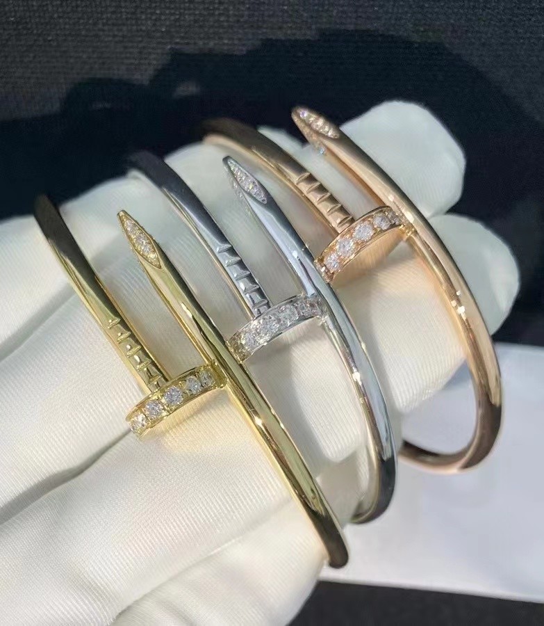 Quality Luxury Custom 18K Gold Diamond Bracelet Original Quality 1pcs MOQ for sale