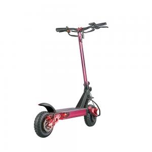 Quality off road tire kick scooter , long range battery dual motor electric scooter for sale