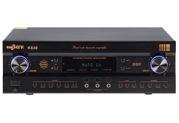 Quality 350W professional high power PA audio karaoke combined amplifier K830 for sale