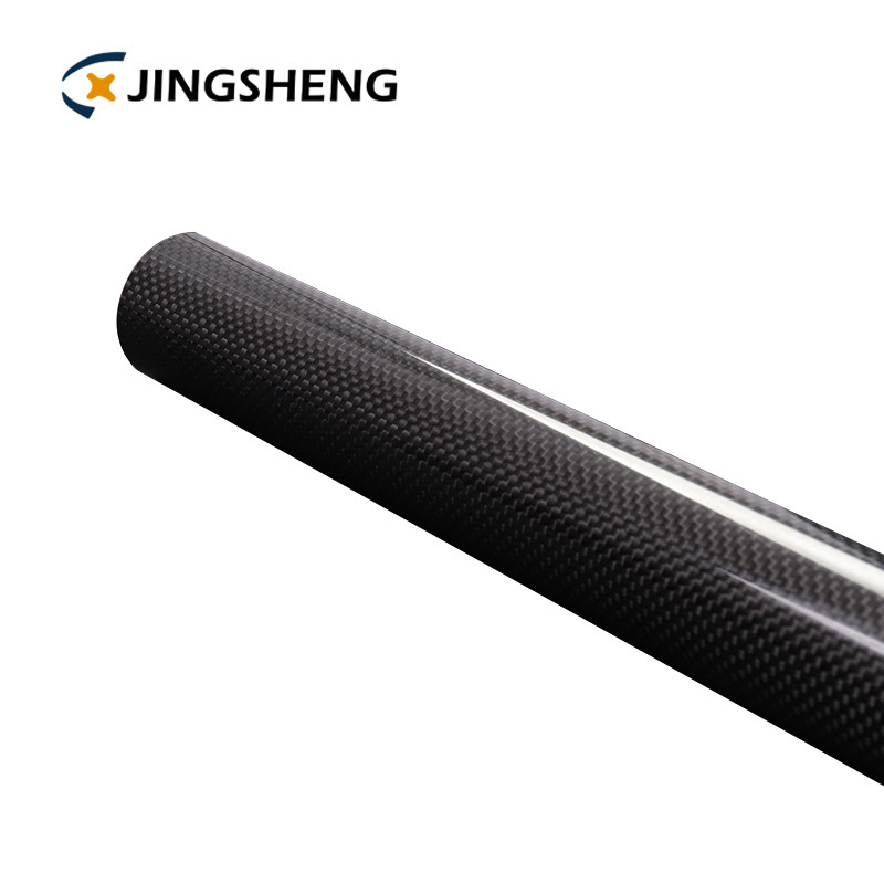Quality ISO 26mm 30mm 50mm 100mm 3k Carbon Fiber Tube for sale
