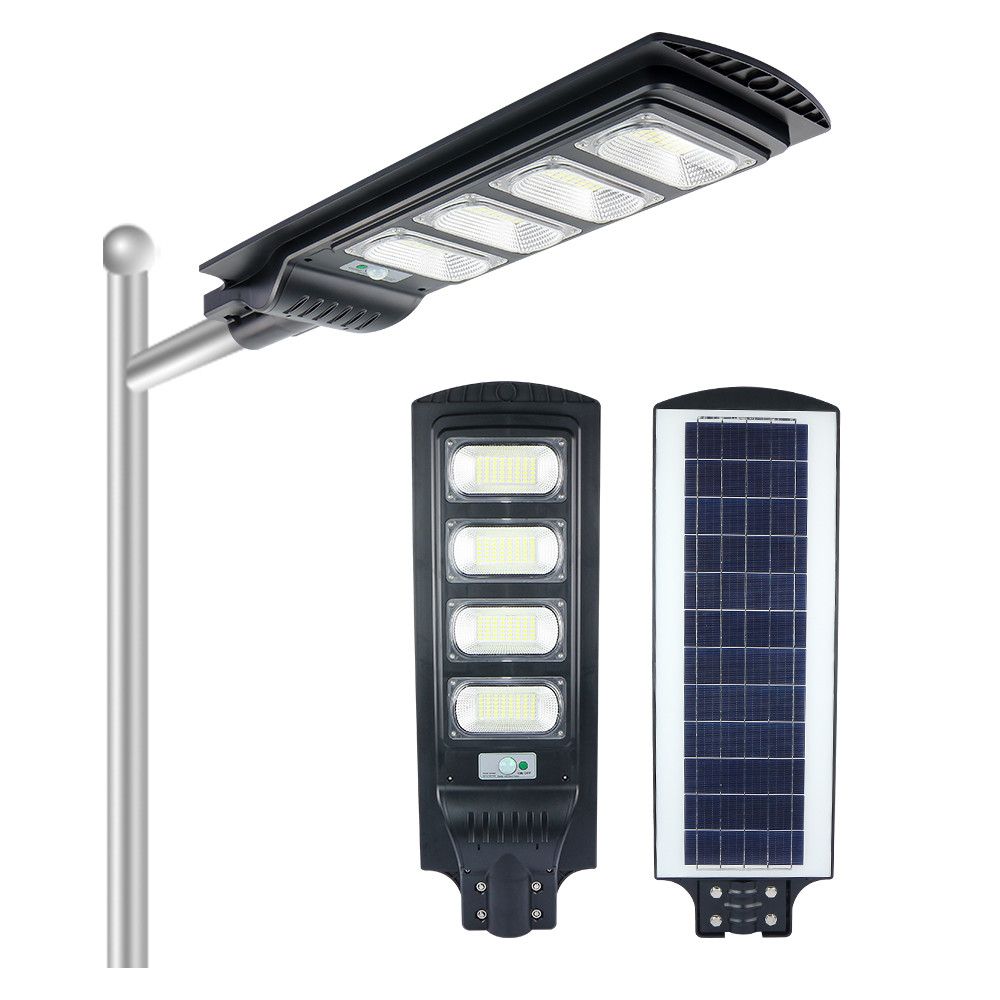 Quality Aluminum Integrated All In One Solar Street Light 200W High Efficiency With Lithium Battery for sale