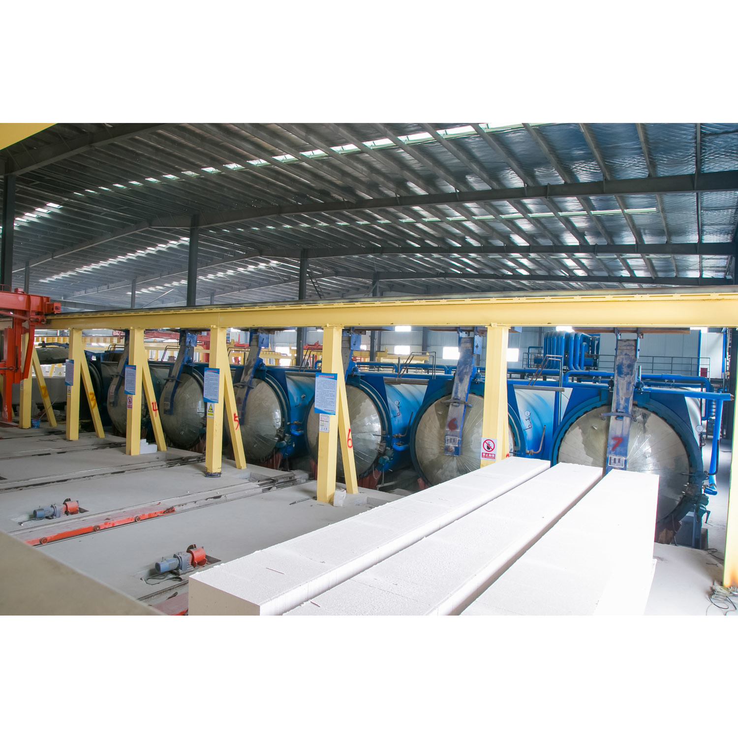 Quality 11kW Autoclaved Aerated Concrete Production Line for sale
