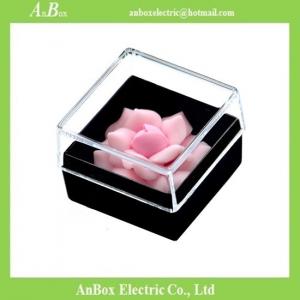 Quality Cheap price Poly Styrene PS material high transparent clear plastic storage box with cover for sale