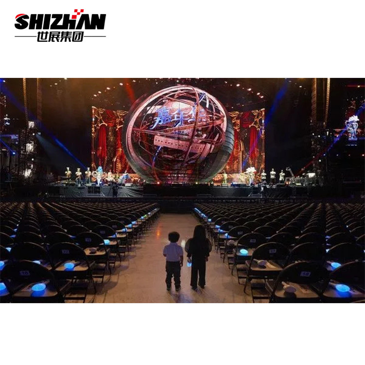Quality Concert Heavy Duty Truss Long Span LED Ball Stage Lighting Structure Steel Truss Customized for sale