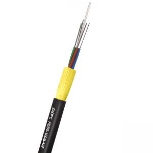 Quality 12-96 Core G652D ADSS Self Supporting Fiber Cable for sale