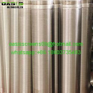 Quality 8 5/8INCH welded stainless steel 304L Johnson screens with STC end connection for sale