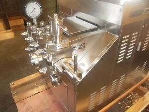 Quality Milk Processing Two Stage Mechanical Homogenizer 5000L/H for sale