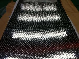 Quality Polishing Aluminum Diamond Plate Flooring , Checkered Aluminum Sheets for sale
