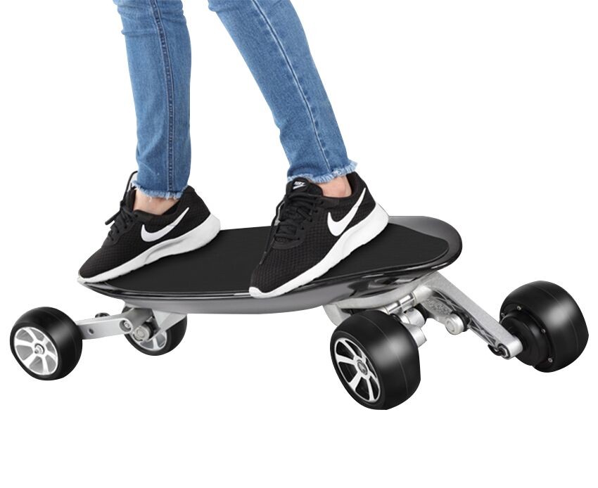 Quality EcoRider E7-1 Carbon Fiber 4 Wheel Electric Skateboard for sale