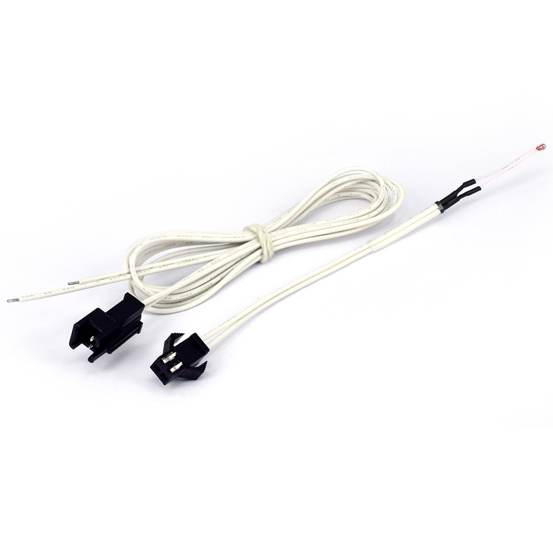 Quality 1000mm 1% High Accuracy NTC 100K Thermistor 3950K Beta A Value for sale