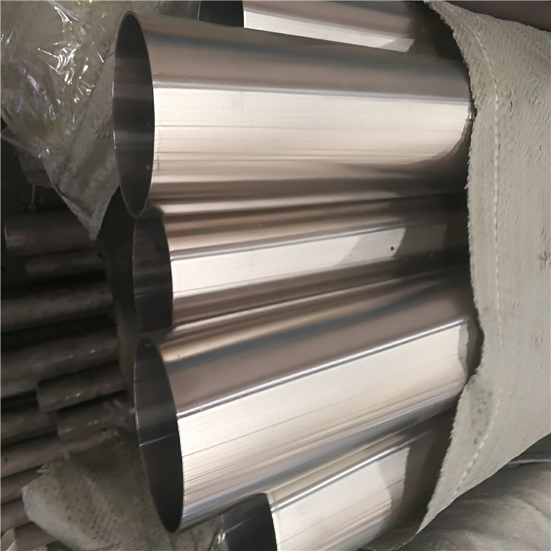 Quality Round Stainless Steel Welded Pipes Schedule 40 Seamless Cold Rolled No.4 Finish 22mm 200mm for sale