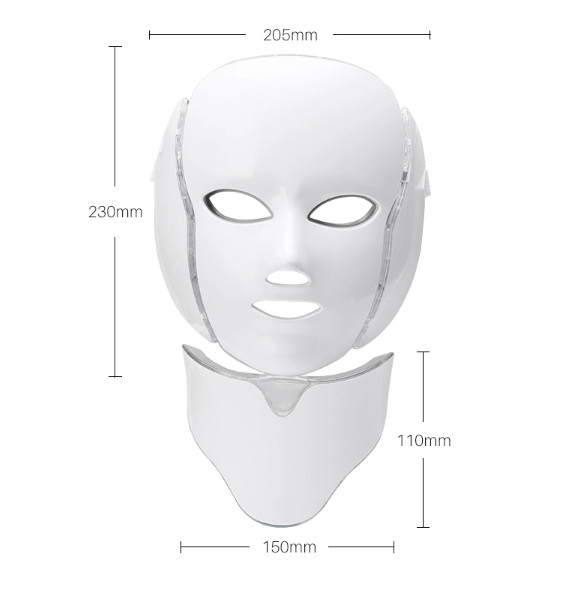 Quality Red Light Therapy Led Mask PDT Laser Beauty Machine With Neck for sale
