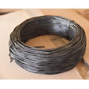 Quality 18 Gauge Soft Black Annealed Twisted Wire 1.25mm X 6 Strands Antirust for sale