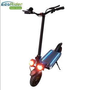 Quality EcoRider E4-9 dual motor 52V/60v 10inch off road electric scooter ,folding adult electric scooter with angle eye/wings l for sale