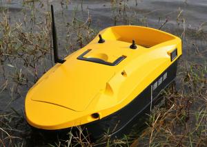 Quality Yellow rc fishing bait boat DEVC-113 remote range 350m fishing tackles for sale