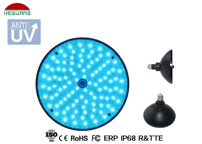 Quality RGB family synchronous control 12V AC 17W E26 adjustable base PAR56 aluminum LED pool light for sale