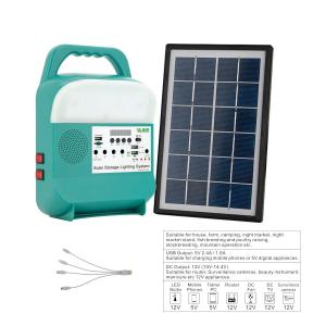 Quality Mini Sun Solar System Light Power Generator Rechargeable Portable Station for sale