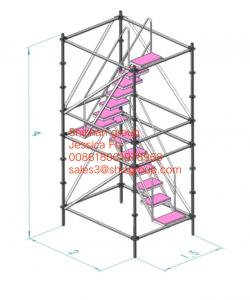 Quality 10m portable mobile tower Aluminum Mini Scaffold horizontal pipe for sale