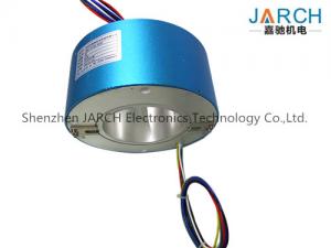 Quality Industrial 200mm Through Bore Slip Ring IP54 For Semiconductor Handling Systems for sale