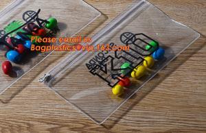 Quality OEM cheap price plastic clear zipper school pencil case bag for sale