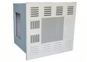 Quality Plastic Spry Steel Diffuser Plate Ceiling HEPA Filter Box Class 100 HEPA Filter System for sale