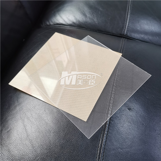 Quality 1220x2440mm 4mm Acrylic Light Guide Plate LGP For Lighting for sale