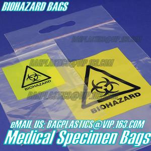 Quality SPECIMEN BAG, Zip, Zip Lock, Slider, Reclosable, Reusable, Resealable for sale